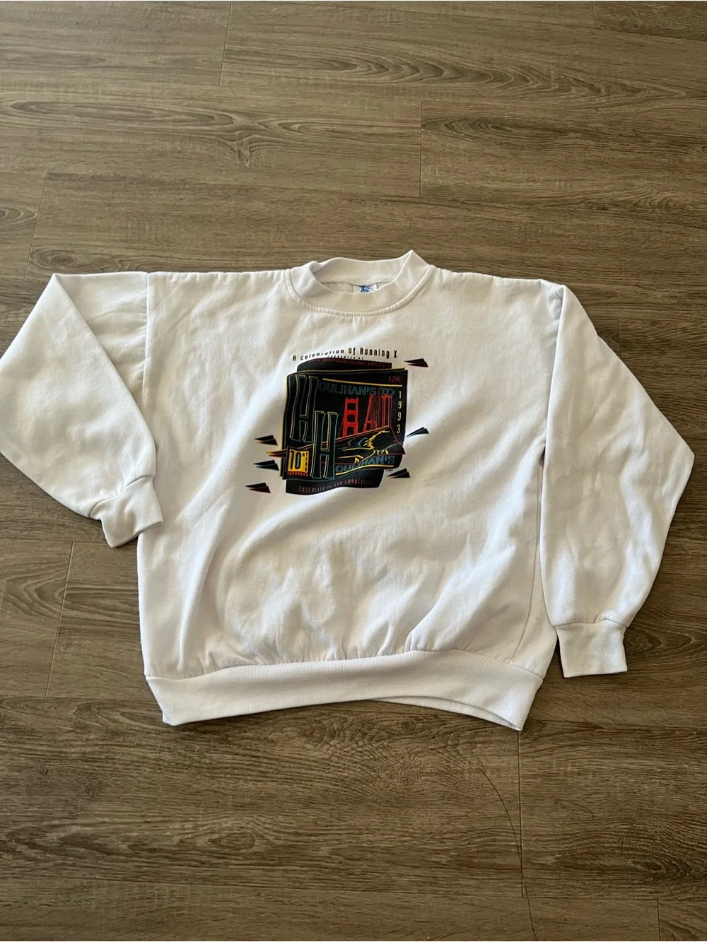 Vintage 1993 Houlihans To Houlihans 12K Sweatshirt Mens Large USA Crewneck Rare